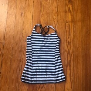 Lululemon striped tank